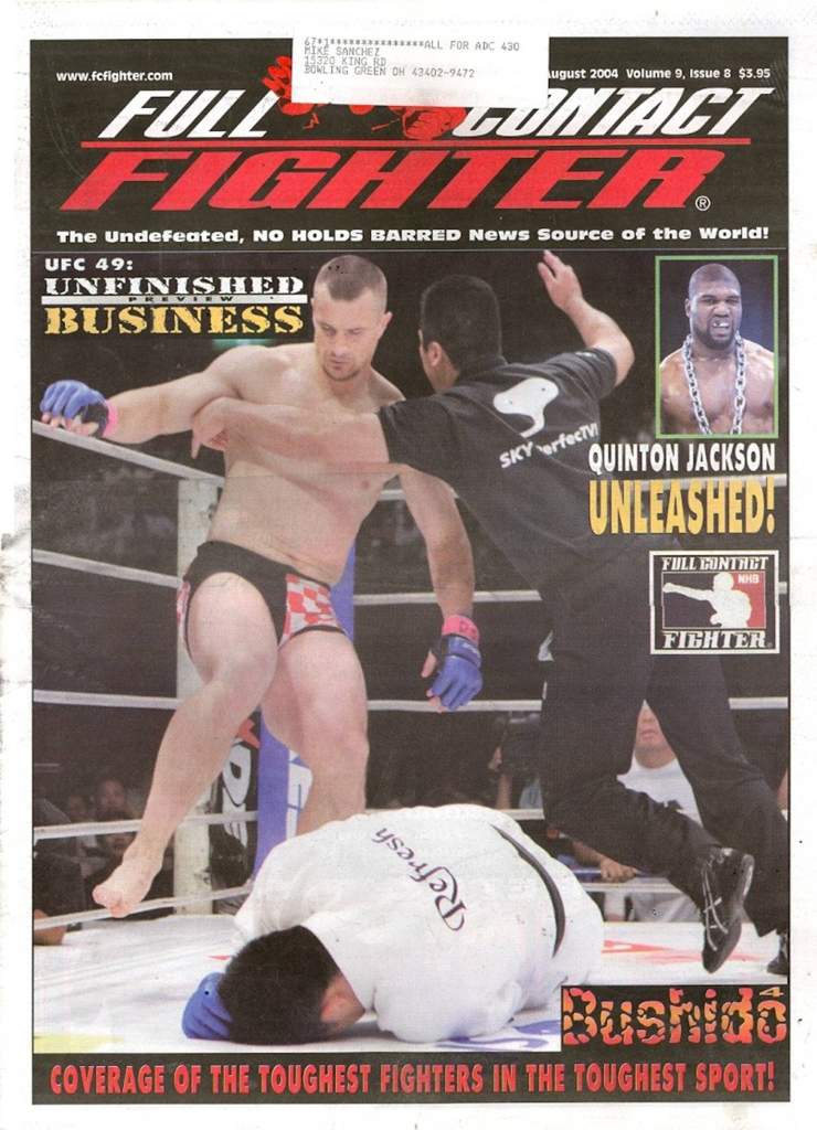 08/04 Full Contact Fighter Newspaper